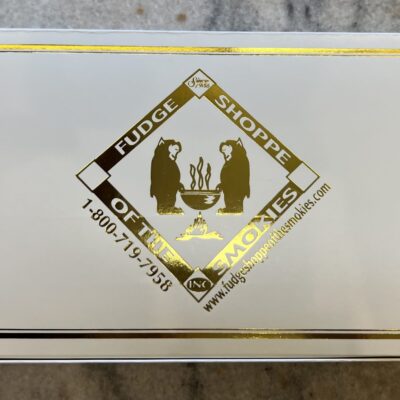 Box of Fudge with shipping